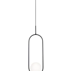 Obniżka ceny Lampa wisząca pojedyncza z kloszem K-5100 Parva