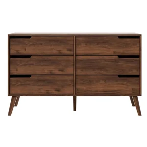 Komoda Nordelo Warmia Walnut 6S Zniżka