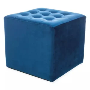 Wyprzedaż Pufa Lori Velvet Granatowy