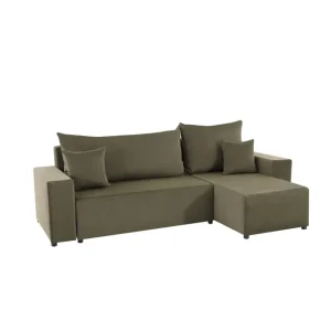 Narożnik z funkcją spania Sora L 242 cm Rabat