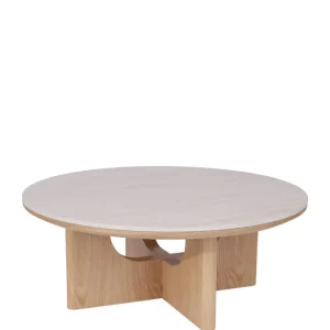 Stolik kawowy Calypso, dąb naturalny, blat ceramiczny, 80 cm Oferta limitowana