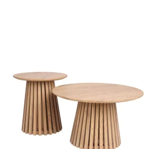 Cena promocyjna Zestaw stolików kawowych Arezzo M, dziki dąb (CT3874)