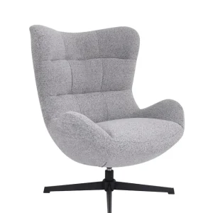 Wyprzedaż Fotel wypoczynkowy Velo, design i funkcja obrotowa, szary