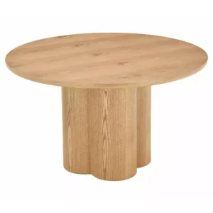 Stół okrągły do jadalni Rosalia, dąb 120 cm Niska cena