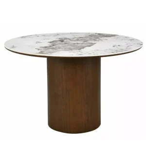 Cena promocyjna Stół do jadalni z ceramicznym blatem Rondo Ceramic 120 cm