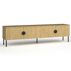 Szafka RTV Mond 09 Dąb Baltic 200 cm (ID 265960, MJ-R20508/R20508-09-FSC-B) Ograniczona ilość