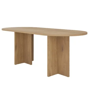 Darmowy zwrot Stół owalny Loen Dąb Cremona 203x90 cm