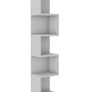 Otwarty Regał na książki More 01 Jasny Szary 184x42 cm Dostępne od ręki