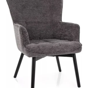 Fotel Carmen Raven 15 Szary Popularny