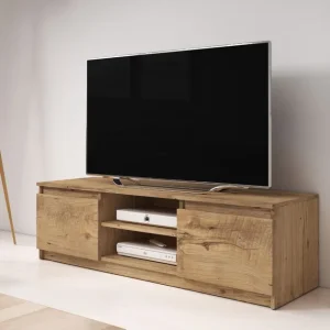 Szybka dostawa Mała szafka RTV 120 cm Dingo kasztan (LOWDIN120XX)