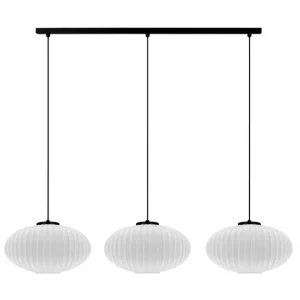 Rabat Lampa wisząca ryflowane klosze Peso K-5672