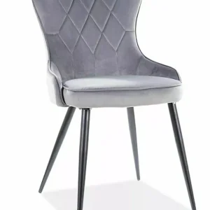 Krzesło Lotus Velvet Szare Kup online