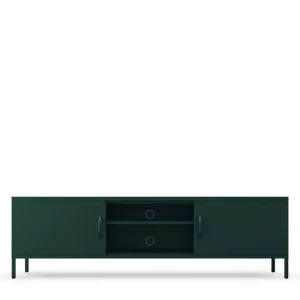 Szafka metalowa pod telewizor 170 cm Rosaria XL Green (1780) Najlepsza cena
