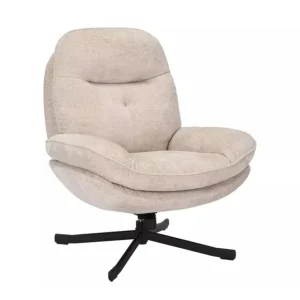 Fotel obrotowy Harper - Beżowy Oferta czasowa