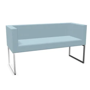 Obniżka ceny Dwuosobowa Sofa Dallas na metalowych płozach