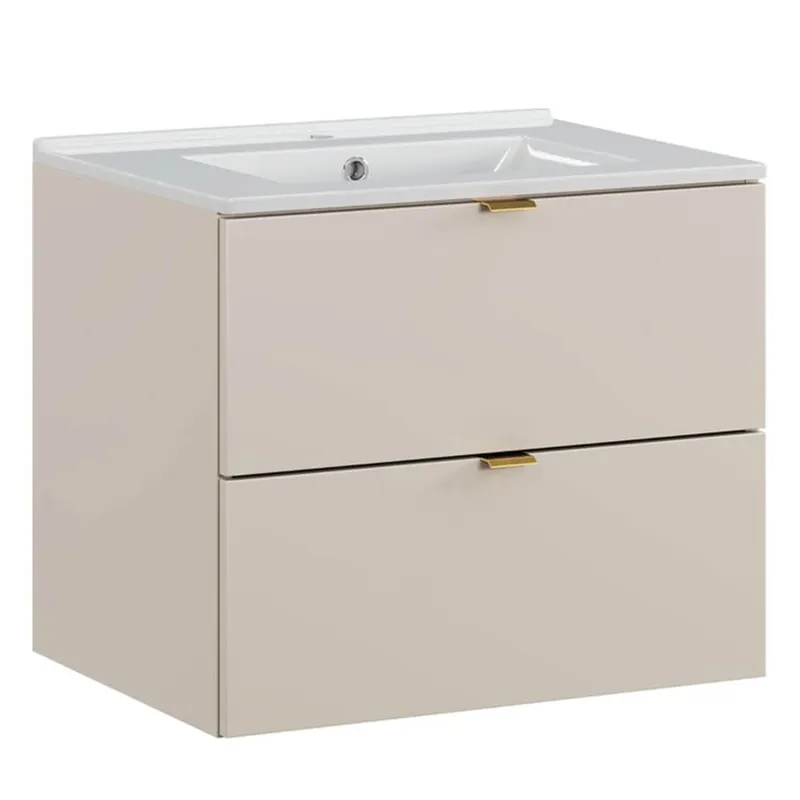 Zestaw meblowy 60cm z umywalką meblową Lava | Kolekcja Dalia Cashmere | Kaszmirowy Mat Zamów dziś