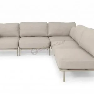 Eleganckie meble ogrodowe modułowe Salve Beige Cashmere - 5 elementów Hit sprzedaży
