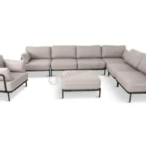 Rabat Meble modułowe metalowe 8 elementów Salve Beige 6 Comfort