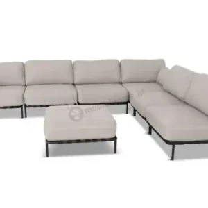 Obniżka ceny Modułowe meble tarasowe wypoczynkowe Salve 6 Midi Beige