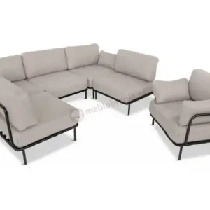 Cena promocyjna Meble modułowe na taras w stylu loft Salve Beige 5 Plus