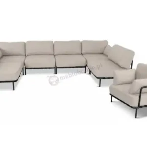 Tylko do końca tygodnia Duży zestaw mebli modułowych na taras Salve Beige 6 Plus