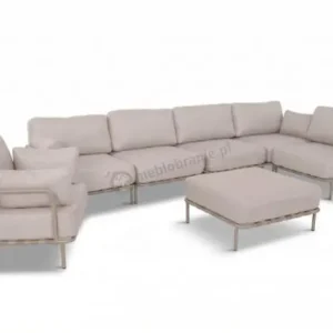 Meble modułowe premium na 7 osób Salve Beige Cashmere 5 Comfort Zamów teraz
