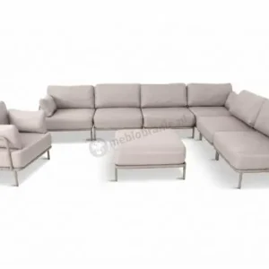 Meble modułowe metalowe 8 elementów Salve Beige Cashmere 6 Comfort Hit cenowy