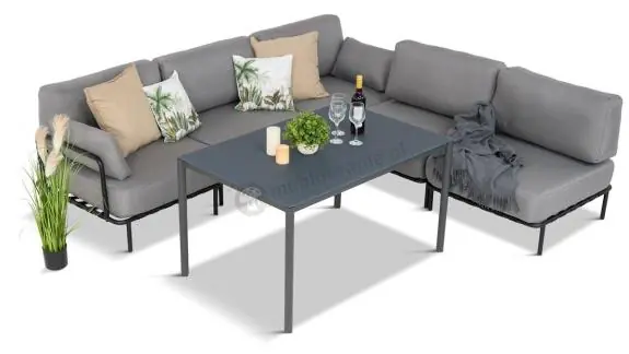 Nowoczesne meble ogrodowe premium Salve 5 Dining Zamów teraz