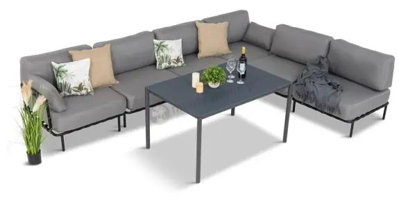 Zamów teraz Loftowe meble ogrodowe z wysokim stołem Salve 6 Dining