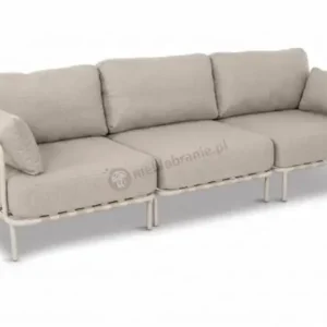 Oferta limitowana Beżowo kaszmirowa sofa ogrodowa 3 modułowa Salve Beige Cashmere