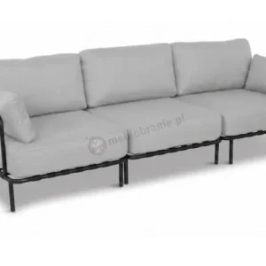 Nowy Sofa dla 3 osób w stylu loft Salve Chrome